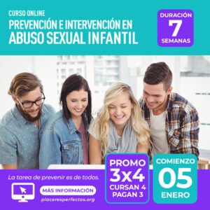 Curso de Prevención e Intervención en Abuso Sexual Infantil 4x3